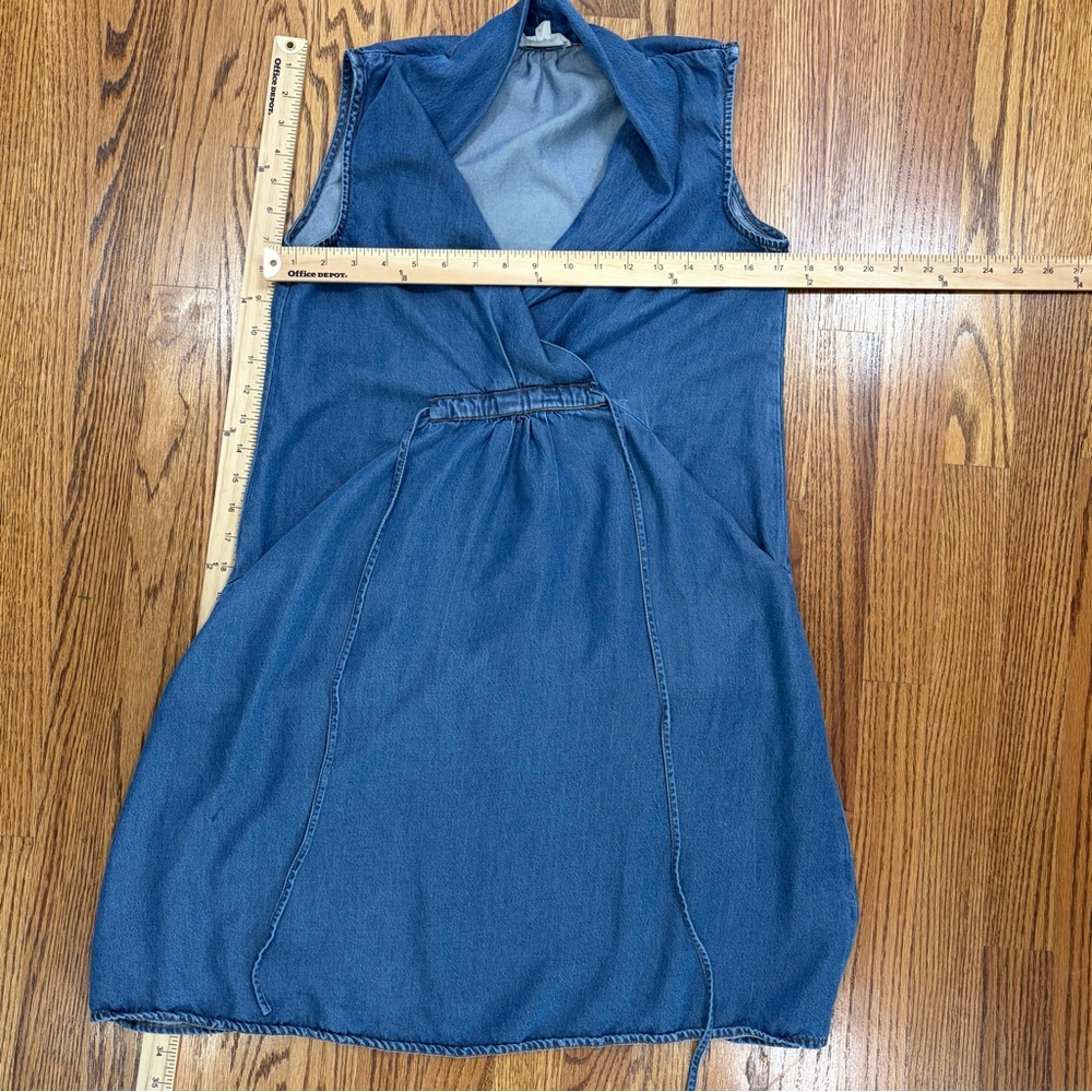 a loves a Lyocell Blue Denim Dress (S) - Picture 7 of 10